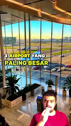 Airport yang paling besar di dunia #airport #dunia 