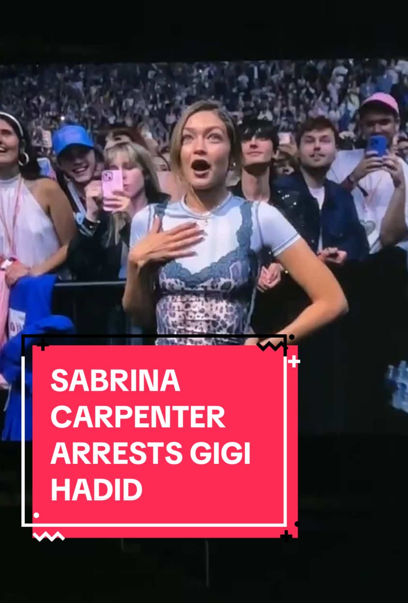 They had matching top/bodysuit too 🥹 [via fttabal/X] #SabrinaCarpenter #GigiHadid 
