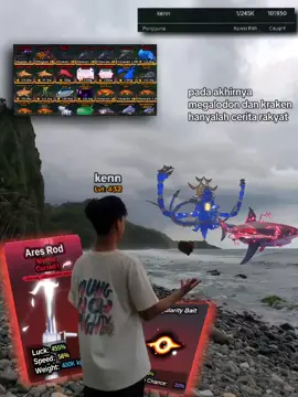 1 secret pun tak sudi naik buatku #talonkikir #robloxfishit #robloxfypp #gilamancing 