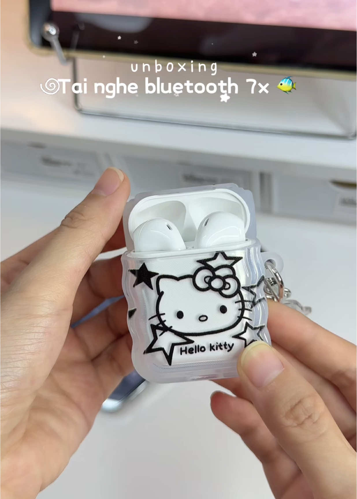 Unboxing tai nghe hssv 7x🐠 #unboxing #xaykenhtiktok #fyp #tainghebluetooth 