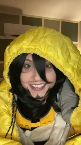 Two of my students decided to sneak out in the middle of the night to fight each other last night. Another one started floating away in her sleep. One was on her balcony “sleep croaking.” I found another one trying to commit B&E while carrying a whole freaking cheese platter, and let’s not even discuss the campus streaker. I’M SO TIRED. 🫩 #onthisday #sleepingbagaizawa #MHA #gremlinaizawa #eraserheadcosplay 