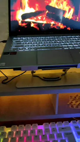 stand leptop 360° Rotable Bisa Di Lipat Portable leptop stand duduk#brandatiktok #fypシ゚viral #murah 