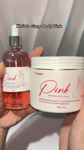Khử da vàng + body Pink #khudavang #kembodytrangda #kem #xuhuongtiktok #xh  @Đặng Ngọcc05(Ngọc Kem) 