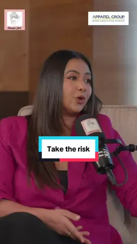 The real risk isn’t failing, it’s never trying. Don’t spend your life trapped in the “what if.” You owe it to yourself to try  This episode is brought to you by @apparelgroupindia as part of our special Dream, Girl India Edition, celebrating women who  @Apparel Group @Club Apparel 