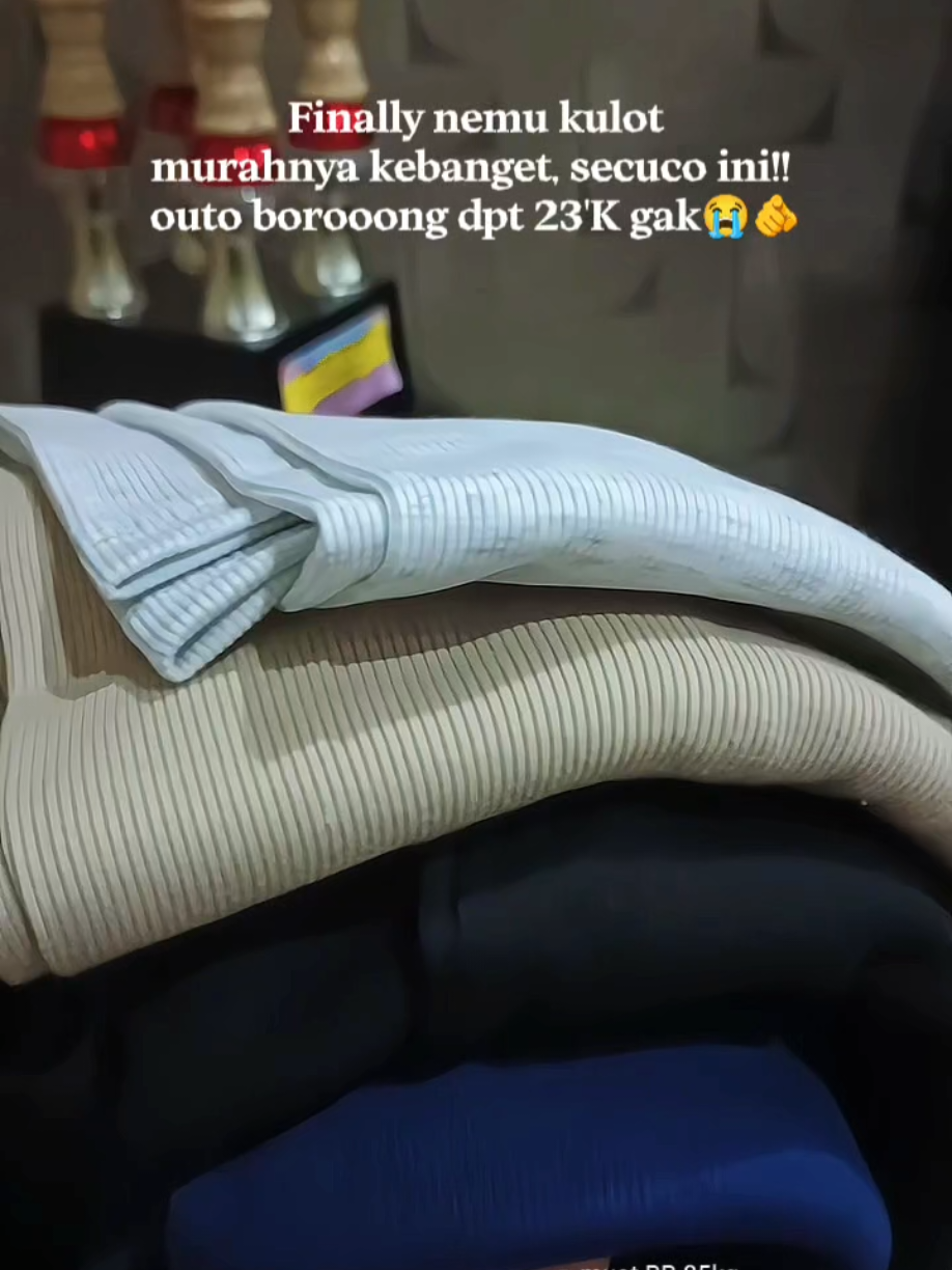 cius dapet 23'K borooong 😫🫵 #celanakulot #kulot #kulothighwaist #celanakulotmurah #kulotmurah 