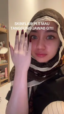 gokil😭#toneup #skinflair 