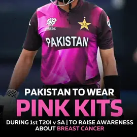 Babar Azam pink Jarsy 🩷👑👚 🩷 RAWALPINDI TO TURN PINK ON TUESDAY 🩷 The Pakistan Cricket Board will collaborate with with Pink Ribbon Pakistan to promote breast cancer awareness. 🇵🇰 team will wear pink-themed kits. Looks like we'll get to see Babar Azam in pink even before he plays for Sydney Sixers!  #PAKvSA #fblifestyle 