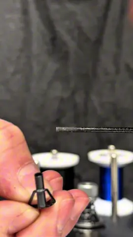 How did we do on the color match of the thread and tip top? Too much blue? #fishing #rodbuilding #blue