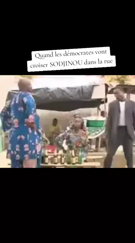 Quand les démocrates vont croiser SODJINOU dans la rue🤣 #LesDémocrates #wasexo #tchémangnixôôdé 