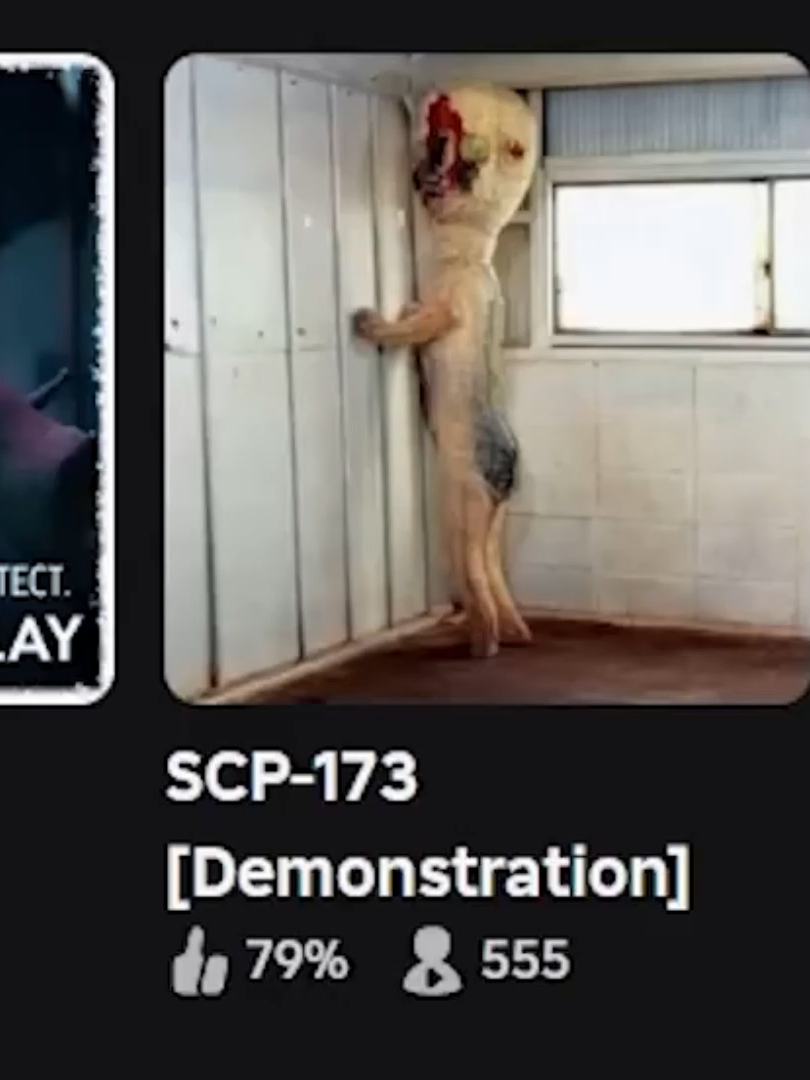 ROBLOX'taki SCP CANAVARLARI #roblox #scp