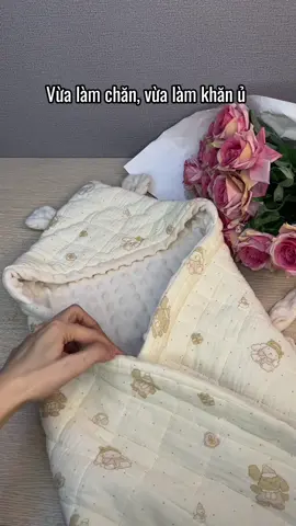 Khăn Ủ Xô trần bông ấm lắm các mẹ ơi.  đông sắp tới rồi mà không có khăn ủi ấm thì con lạnh đấy #f#fypx#xuhuongk#khanuxo