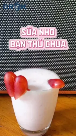 Sữa Nho bạn thử chưa #xuhuong #mayxaycamtay #grek 