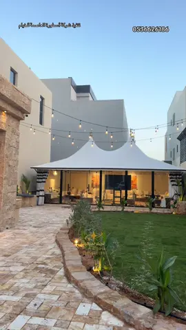 خيمة زجاج
