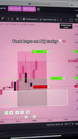 Took buys on NQ today 💗 10/24 #femaletrader #girltrader #futures #daytrader #fyp 