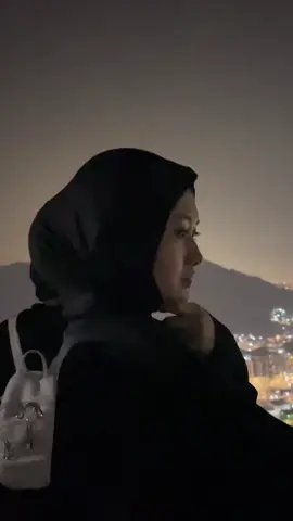 Keindahan kota mekkah di atas Jabal Nur🤍