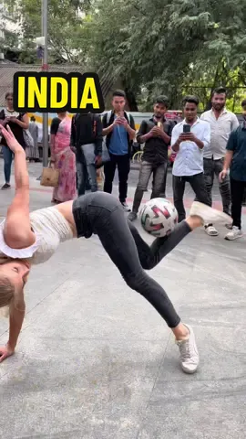 Freestyle in India 🇮🇳😁⚽️🏆 #football #skills #india #fypage #ucl 