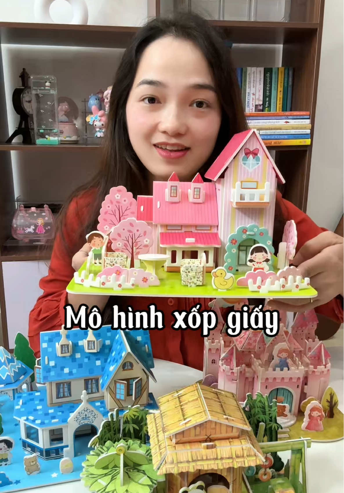 Com bo 4 mô hình lắp ráp bằng xốp giấy siêu xinh cho bé ##sonabenho##dochoi##dochoilaprap##dochoimohinh