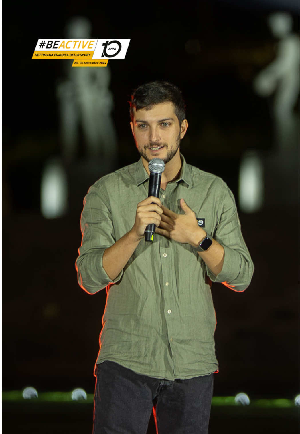 Gioca Jouer versione Foro Italico 🕺 @Francesco Mileto ci fa ballare alla #BeActive Night