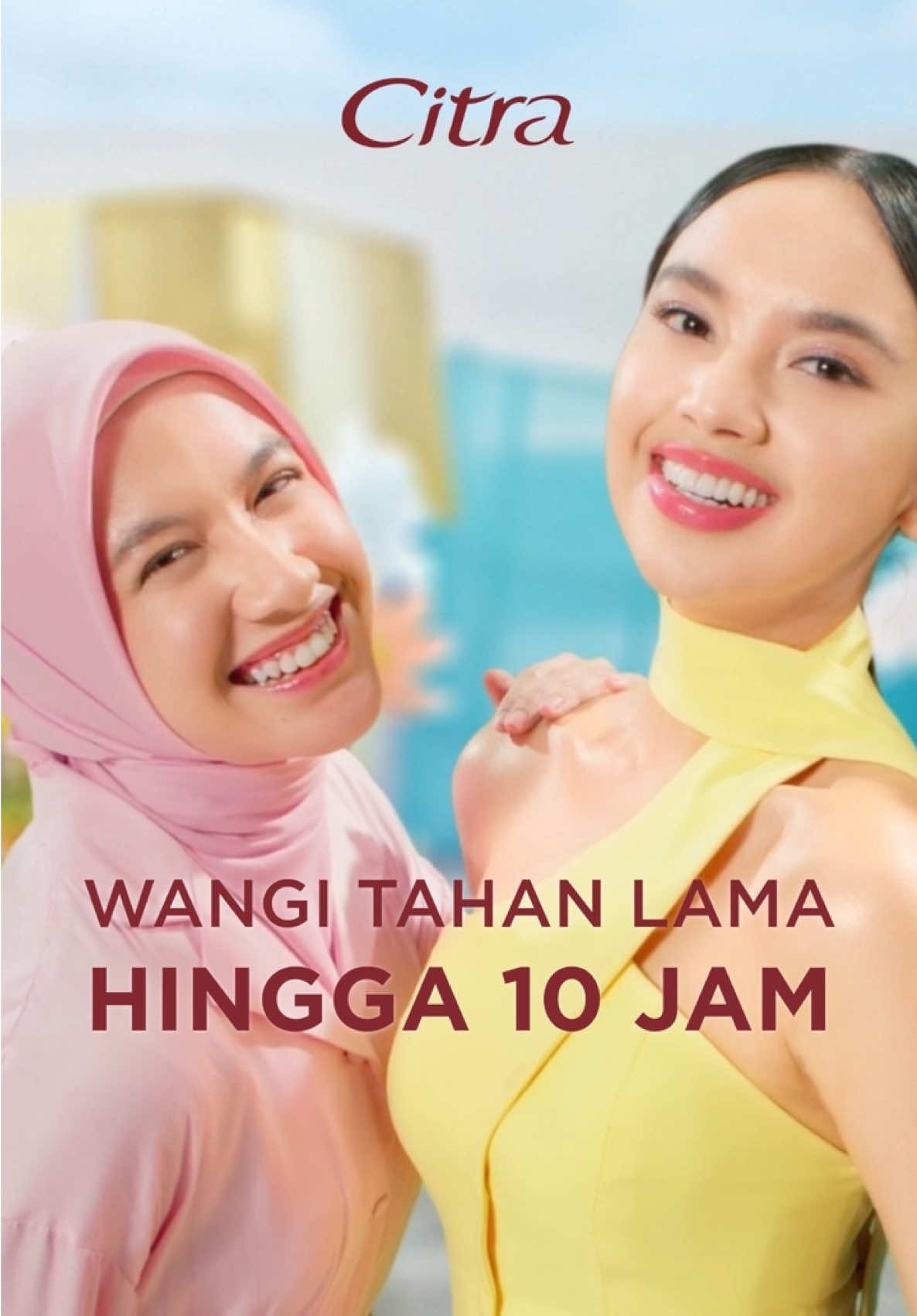 Makin banyak gerak, bukannya keringetan tapi malah makin wangi?! 😳 Iya dong! Namanya juga Citra UV Body Serum! ✨️ Udah pake scent-amplifying technology yang bikin kamu stay wangi sampe 10 jam! 😘 Lyodra aja pake, kamu udah belum? 🤭