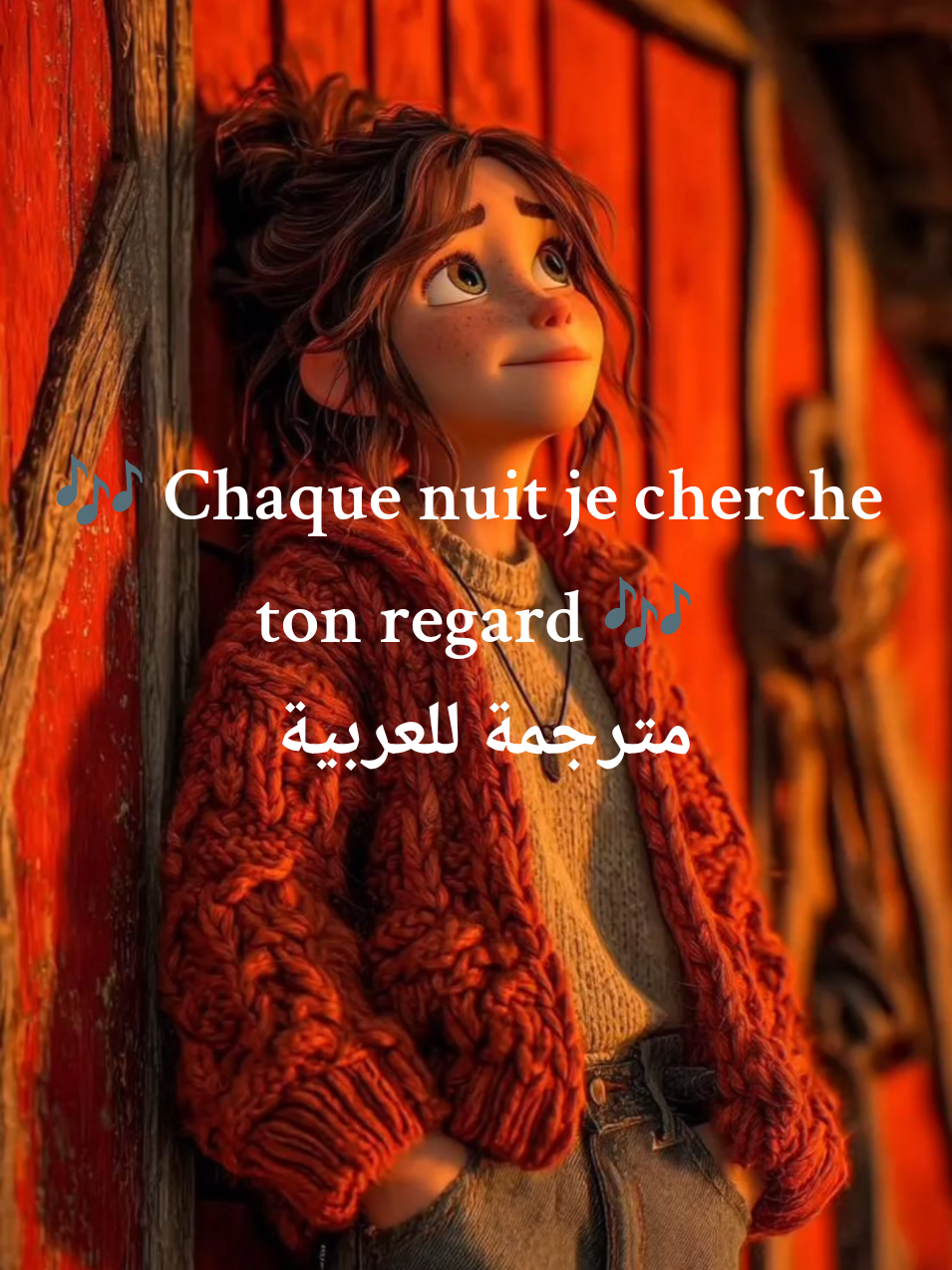 🎶 Chaque nuit je cherche ton regard 🎶 chanson française 🇨🇵 traduite en arabe مترجمة للعربية  كل ليلة أبحث عن نظرتك… كأنها الضوء الوحيد في عتمة قلبي أغنية فرنسية 🇨🇵 مترجمة للعربية #Foryou حنين #حب_ضائع #ليل #ذكريات 