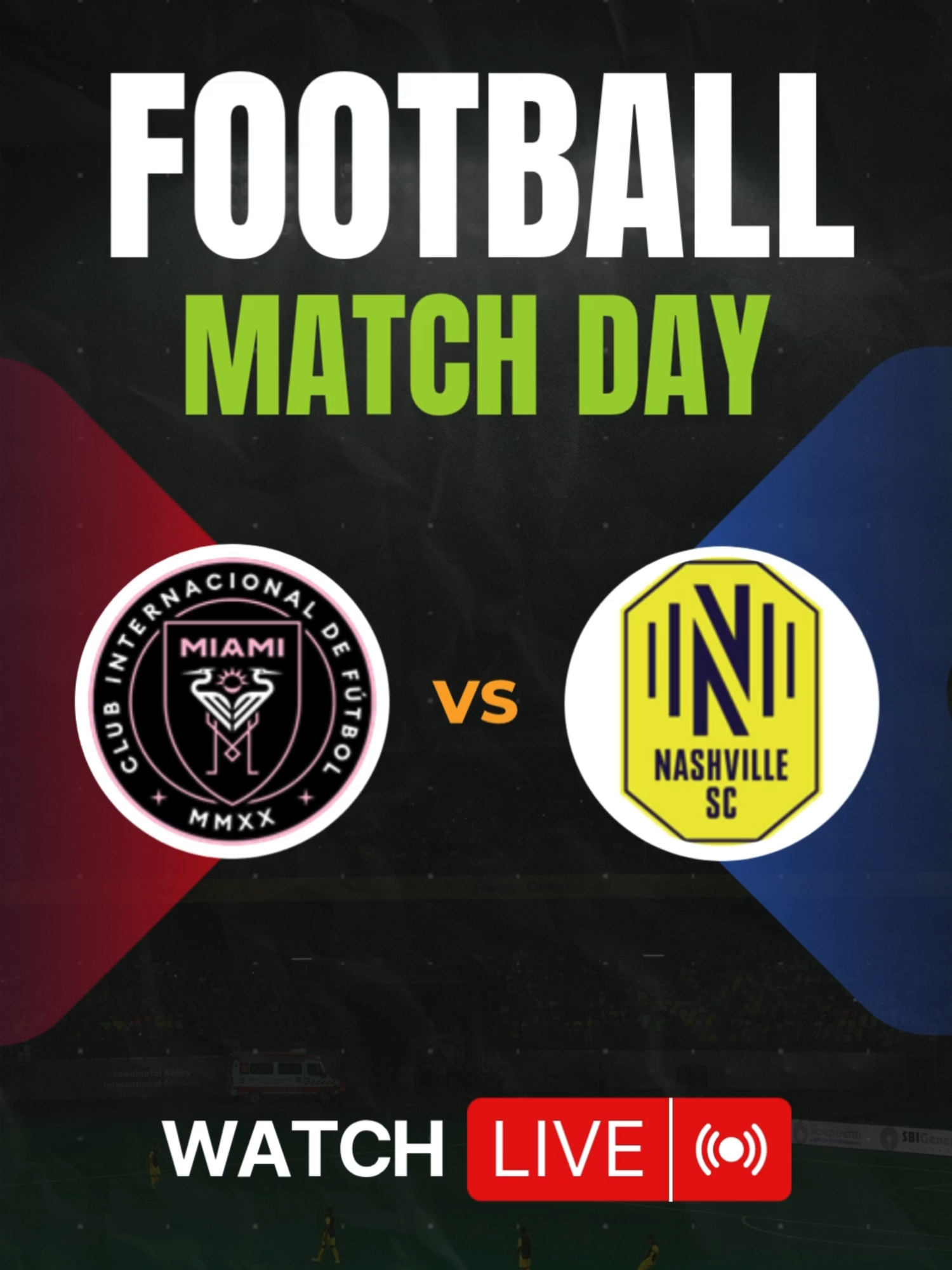 ⚽ Inter Miami CF vs Nashville SC LIVE Today | MLS Playoffs 2025 | Chase Stadium Showdown in Miami! 🔥 #InterMiami #NashvilleSC #InterMiamiVsNashville #MLS #MLSLive #MLSSoccer #MLSPlayoffs #FootballLive #LiveToday #SoccerHighlights #SportsNews #Messi #USAfootball #YoSinTV #YoSinTVLive
