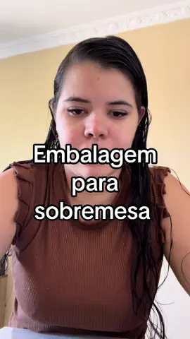 Embalagem G34 , deixando a aprende da sobremesa bem apresentada para o Natal #natal #sobremesa #fyp #confeitaria #estrategia 