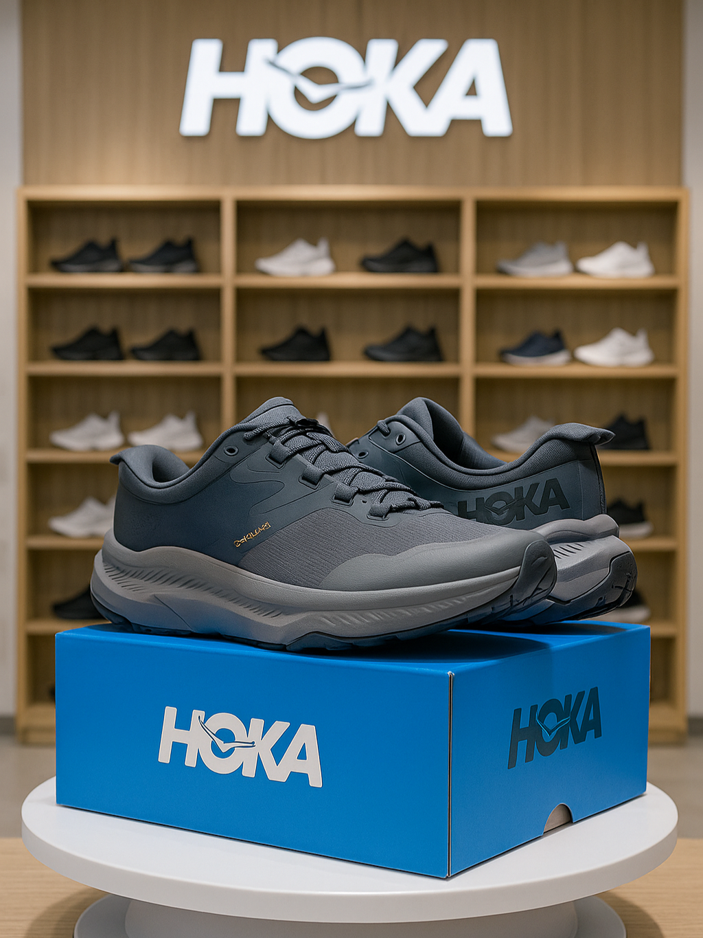 Sepatu Running Pria Hoka One One Transport - Serbaguna untuk aktivitas harian dan outdoor #sepatu #sepatuhoka #sepatusneakers #hoka #sepaturunning #sepatuolahraga