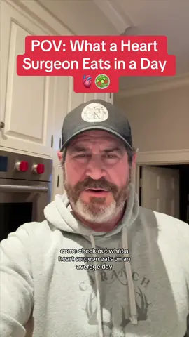 What a Heart Surgeon eats in a day #hearthealth #healthyrecipes #doctor #whatieatinaday #fypシ  