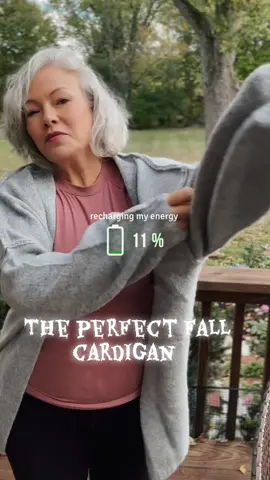 Another great find from @PrettyGarden - I love this oversized cardigan… It’s so soft and comfy, and the balloon sleeves and reversed seams make it super stylish. It’s available in several colors! #prettygarden #over50 #fallfashion #cozyvibes #comfyclothes 