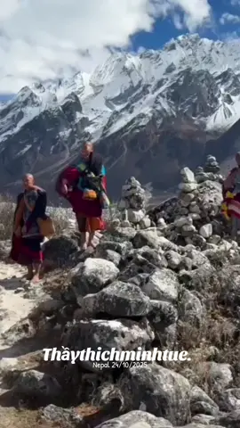 Quý sư trên đỉnh Himalaya. #thichminhtue #minhtri #tueminh 