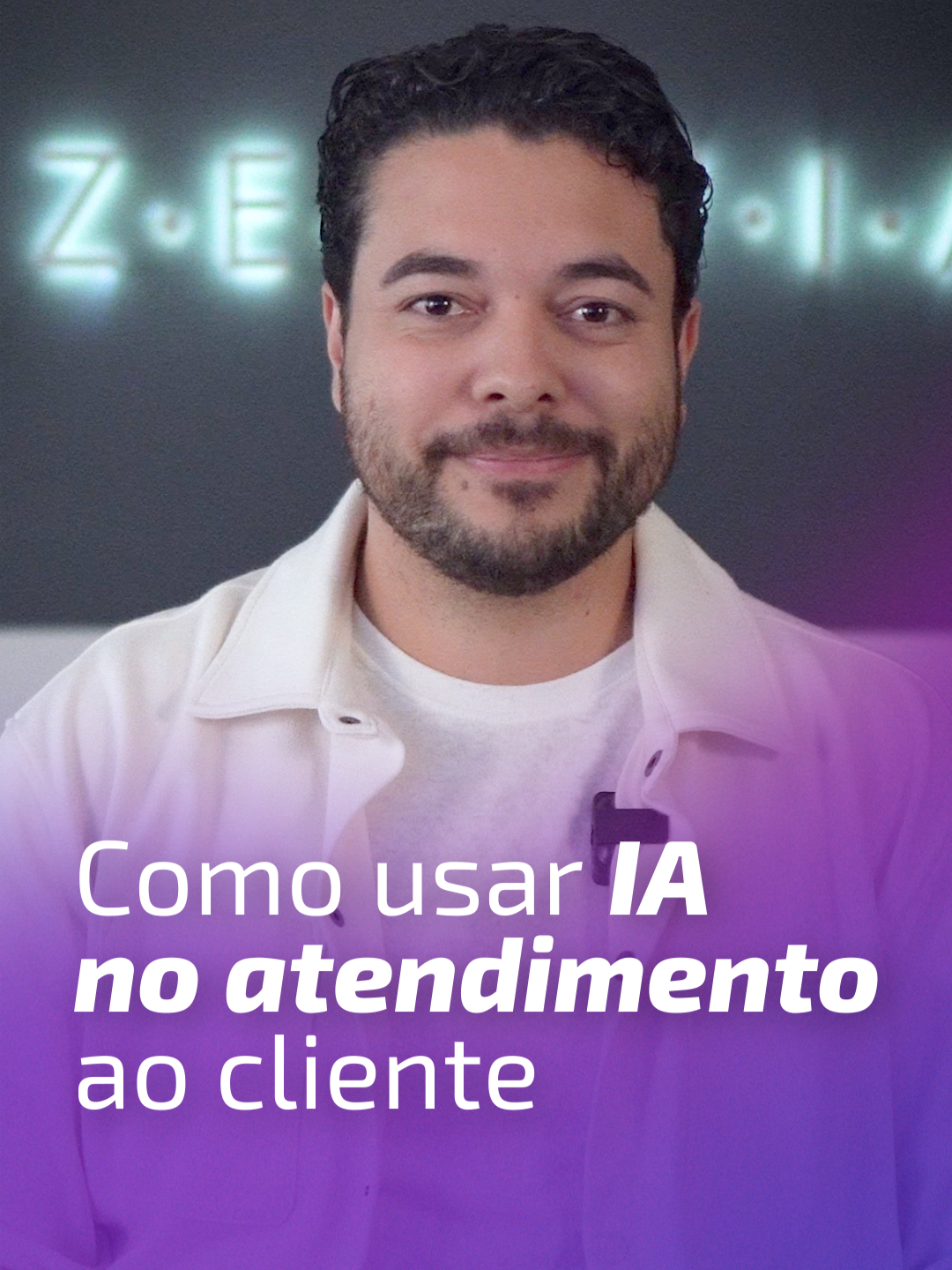 Mais do que automatizar tarefas, o verdadeiro valor da IA está em transformar a experiência do cliente. Com a Zenvia, a tecnologia entende, conversa e antecipa o que o cliente precisa tornando cada interação mais humana. #IA #Zenvia #ExperiênciaDoCliente #Chatbot #IInteligenciaArtificial #AtendimentoAoCliente