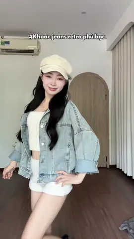 Cứ lạnh đi, t có áo rồi 🤣#xuhuong #oufit #aokhoacnu #aokieuhottrend 