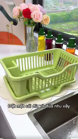 Rổ đựng bát đũa đa năng #xuhuong #fyp #rodungdosieutiendung #bep #kitchen 