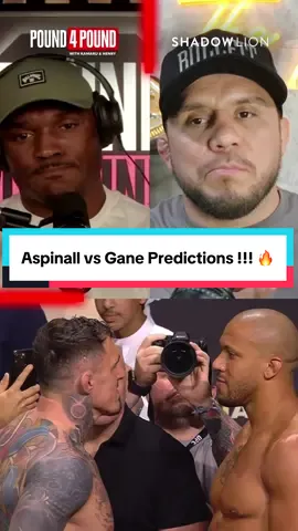 Drop your predictions for Tom Aspinall vs Ciryl Gane! ⬇️ #UFC #UFC321 #MMA 