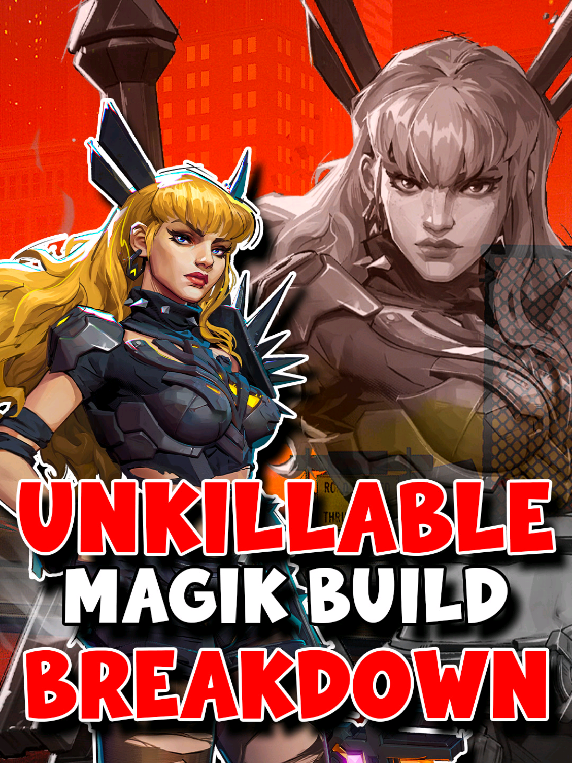 BREAKDOWN OF THE BEYBLADE MAGIK BUILD! Using this build help me get to nightmare IV, and its still useful at that difficulty. hears that there's an all red build for Magik as well, so im gonna try that out and see if its worth posting about 🫡 #marvelrivals #marvelrivalsclips #marvelrivalshalloween #gaming #abyscerate 