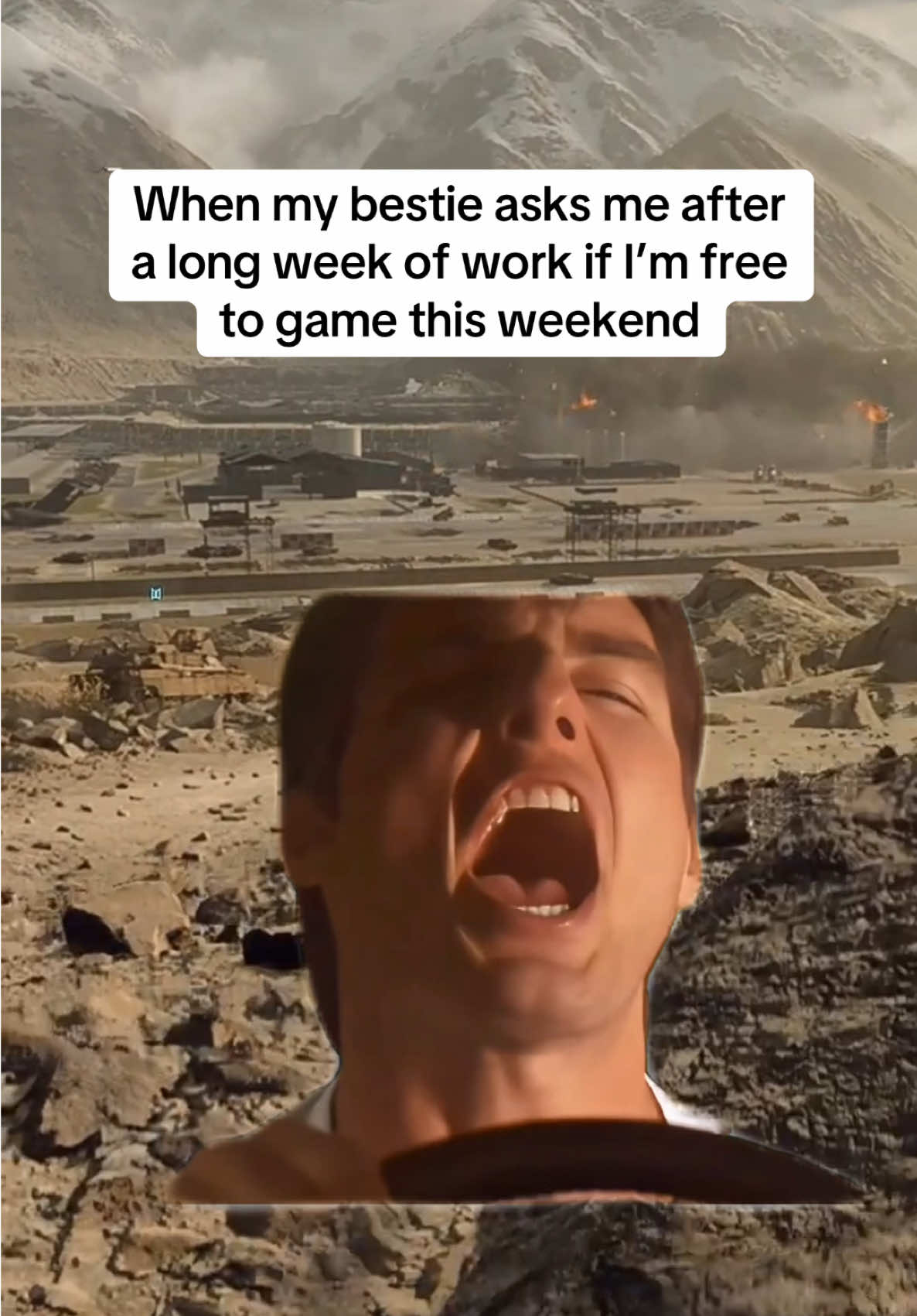 Have a great weekend, gamers 😉 #WeekendVibes #Battlefield6 #GamingMeme #Gaming #Meme