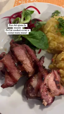 Restaurantul este in Poiana Brasov. 🫣