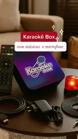 Karaoke Box Videoke Com Pontuação + 2 Mic + 2000 Canções + 12Mil Músicas Para Personalizar#karaoke #karaokebox #videoke 