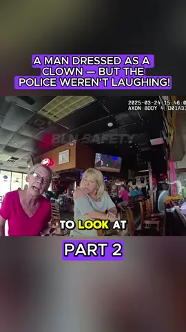 A man dressed as a clown - but the police weren’t laughing! P2 #bodycam #cops #bodycampolice #foryou #police 