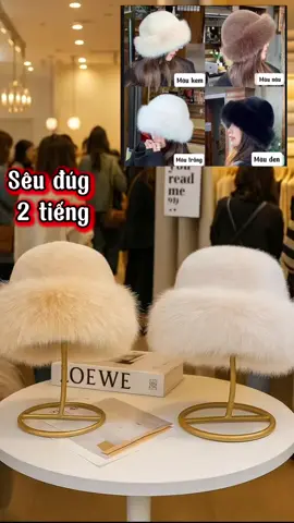 Mũ Len Lông Nữ Viền Lông Xù, thời trang hot trendd#thếgiớiđiệntử #viral #xuhuong #thịnhhành #baotay 