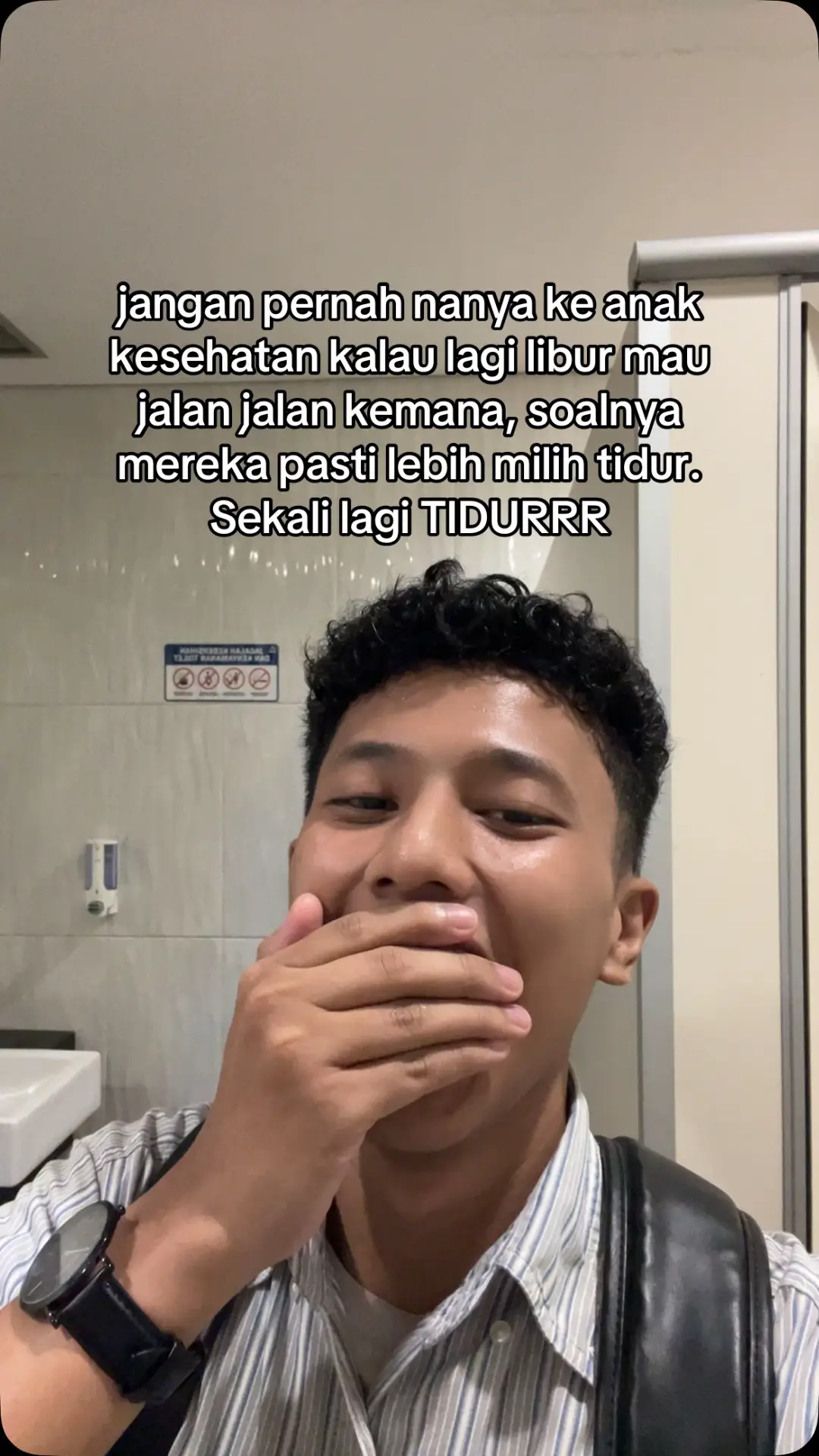 manfaatkan waktumu kawan haha #anakkesehatan #nakes #kesmas #foryou #promomakangajian 