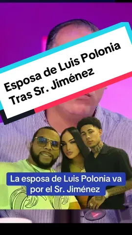 La esposa del ex pelotero dominicano Luis Polonia  le hace ojos bonitos a Luis Jiménez y a la casa de Alofoke 2. Polonia se enteró atreves de los comentarios de IG #luispolonia #srjimenez #lacasadealofoke #esposa #papelito