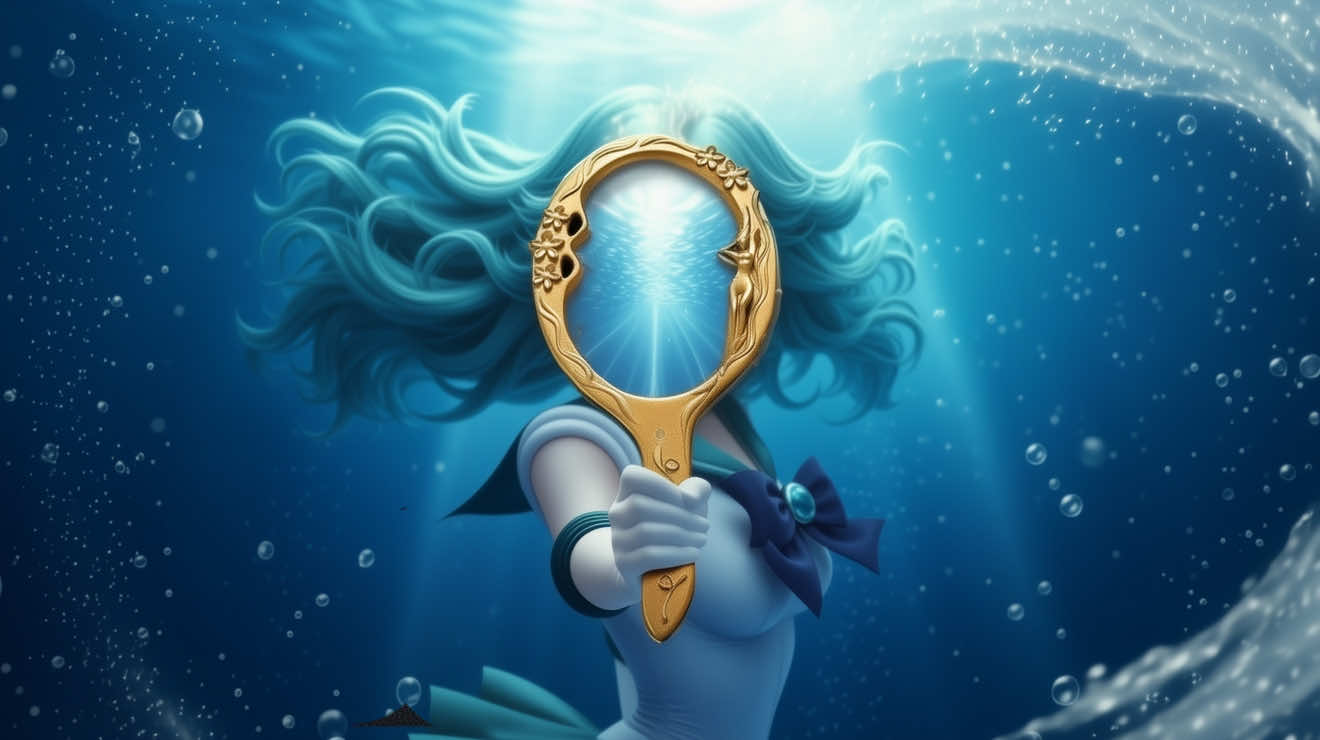 Sailor Neptune’s Deep Submerge and Submarine Reflection AI Attacks! Here we have two attacks by Sailor Neptune. The hardest part about this video was actually the sfx! Trying to get good water sounds was…a challenge lol. I didn’t go too far from original concepts of the attacks since I thought they were already pretty cool. Enjoy! #sailormoon #aianimation #aiart #sailorneptune #sailormoonfanart   