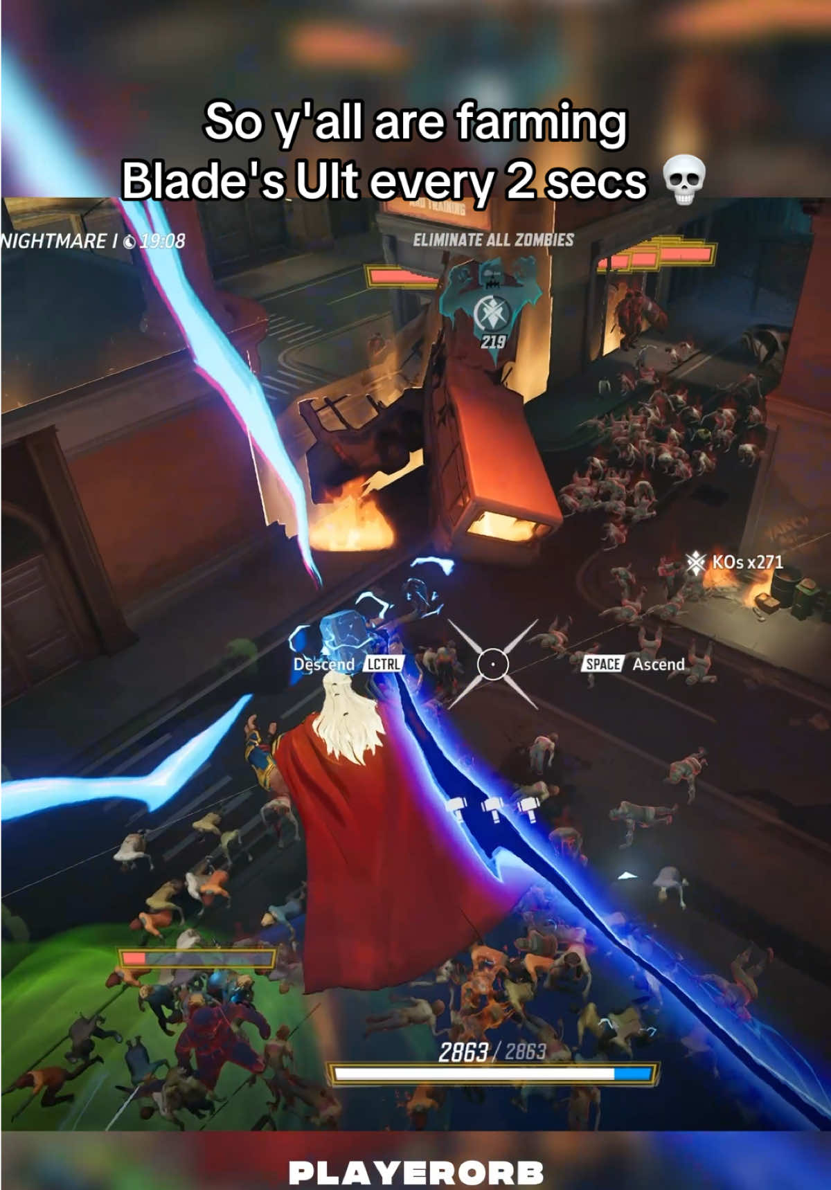 Most of the players don't know the real Thor build in Zombies 💀#MarvelZombies #MarvelRivalsHalloween #MarvelRivals #GamingOnTikTok #fyp 