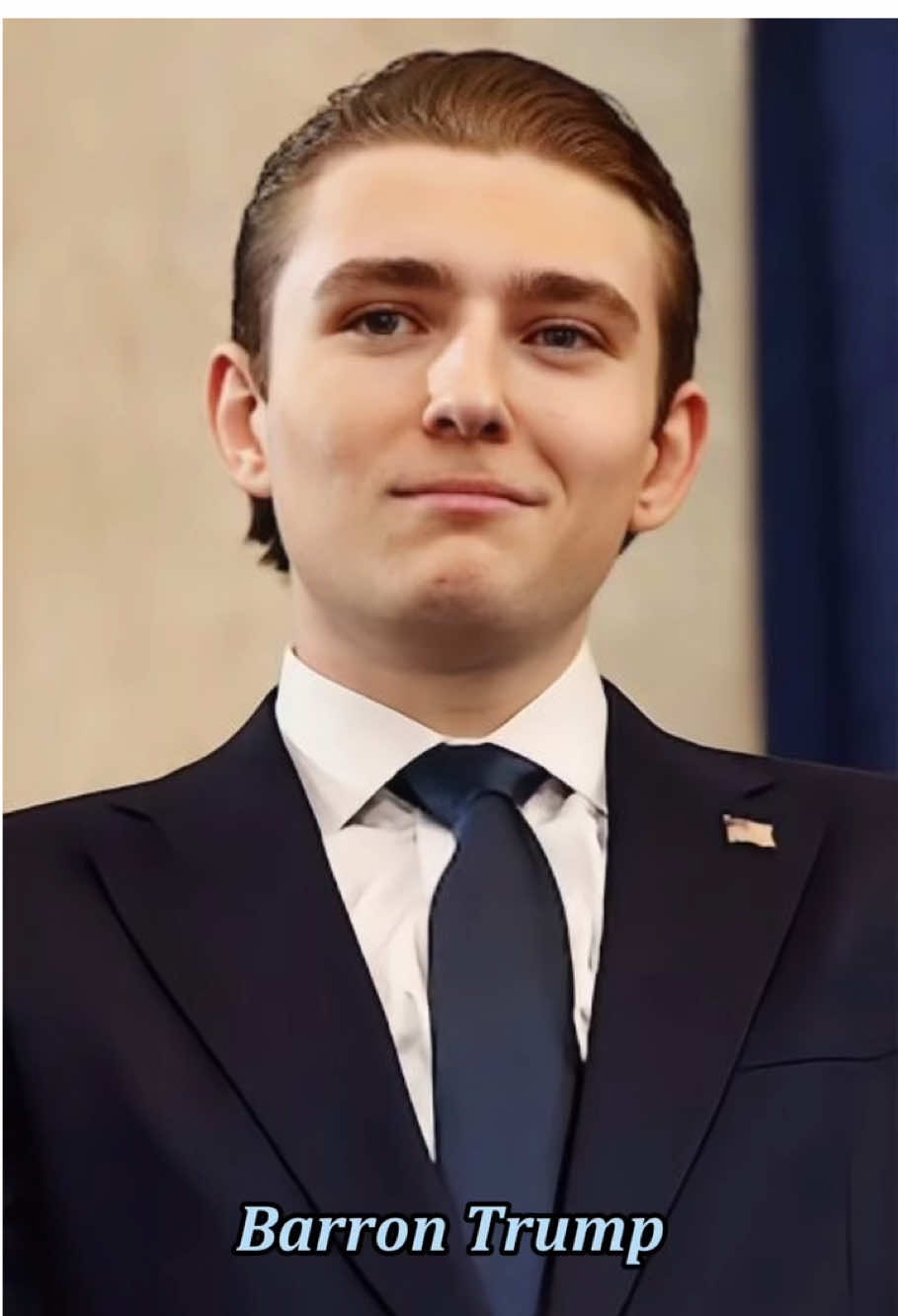 Barron Trump's rise to prominence #barrontrump #fyp #evolution #thenandnow #recommendations 