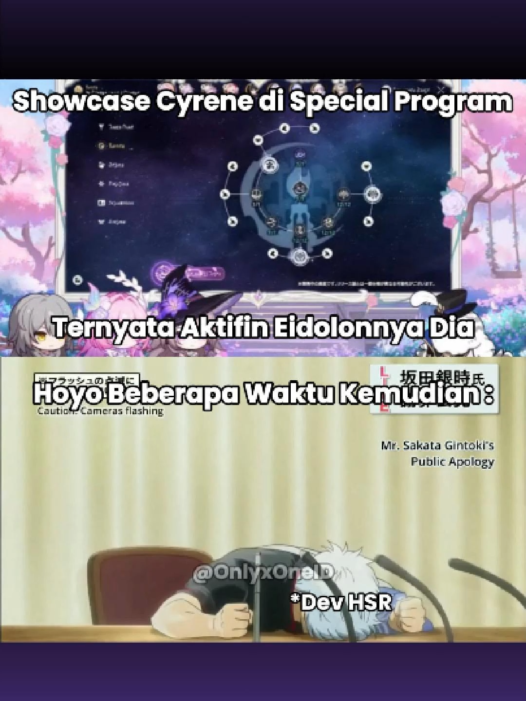 Kami Tunggu Klarifikasinya Hoyo! 😤  #HonkaiStarRail #cyrene #hsr #hsrcreators #hsrmemes