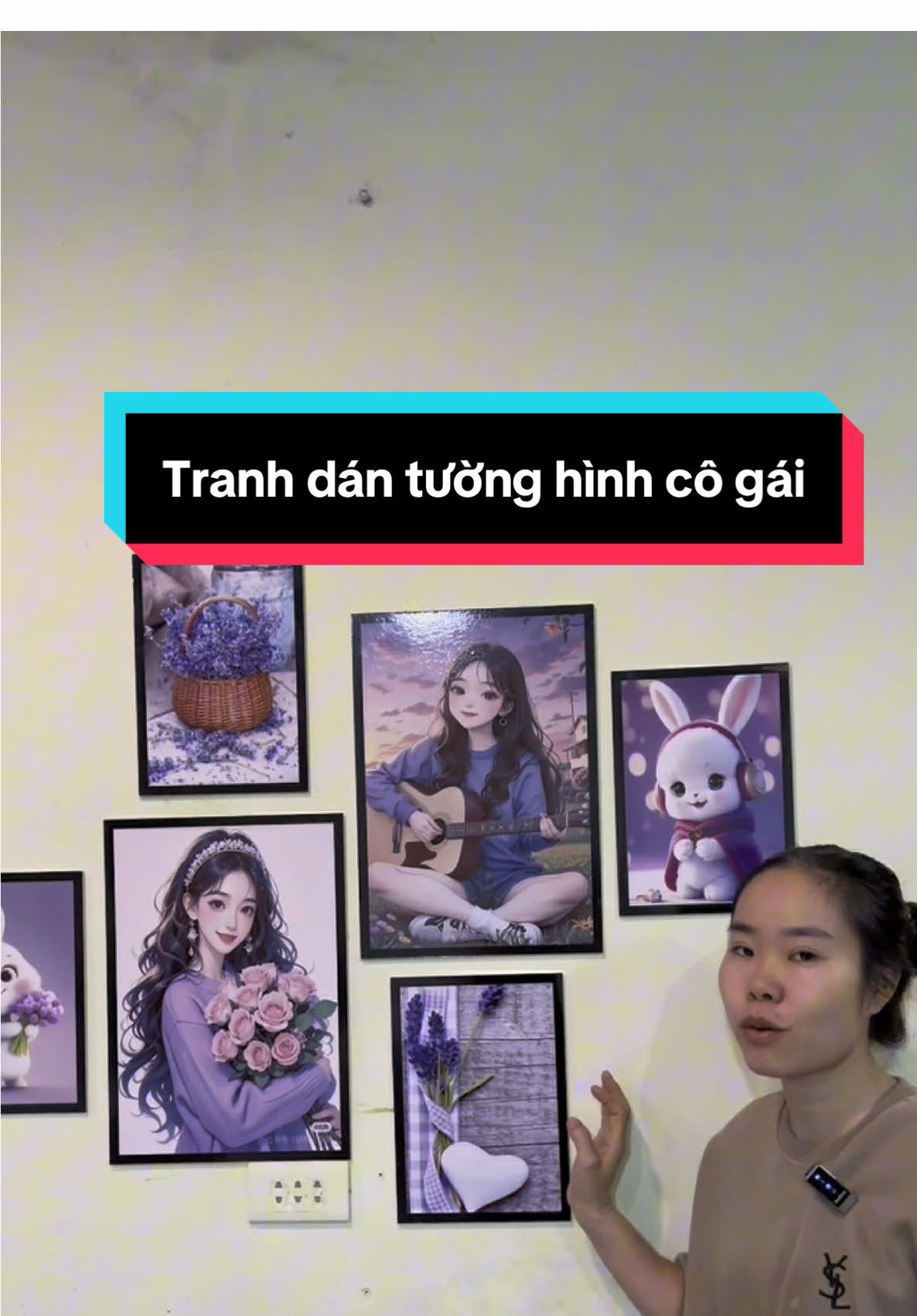 Bộ tranh dán tường cô gái siêu đẹp #tranh #tranhtrangtri #xhtiktok #tranhdantuong #xh #tranhtuongcaocap 