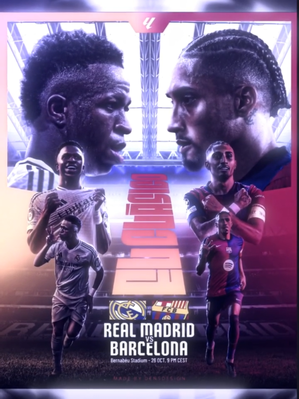 EL Clasico 26 oktober || tebak skor akhir lekk?? #realmadrid  #barcelona  #bernabéu  #laliga  #fyp 
