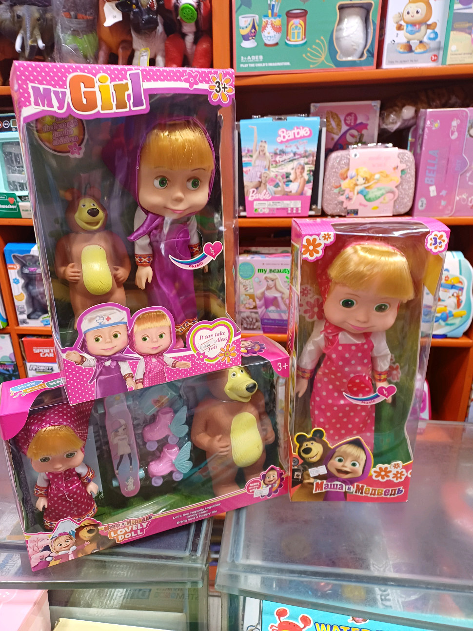 “Cutest Masha & Bear dolls ever! 🧸💖 Every kid’s favorite duo is here — full of fun and cuteness! 💕 🎀 Order now from Zara Toys Shop 🎀” #MashaAndTheBear #MashaDoll #ZaraToysShop #CuteToys #ToyTok