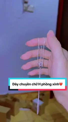 Dây chuyền chữ H phồng xinh❤️